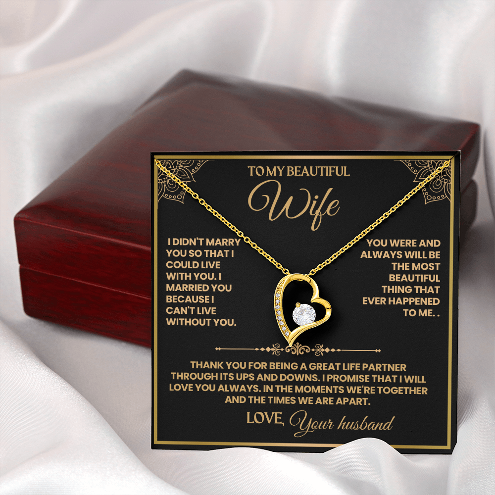 To My Beautiful Wife - Forever Love Gift Set