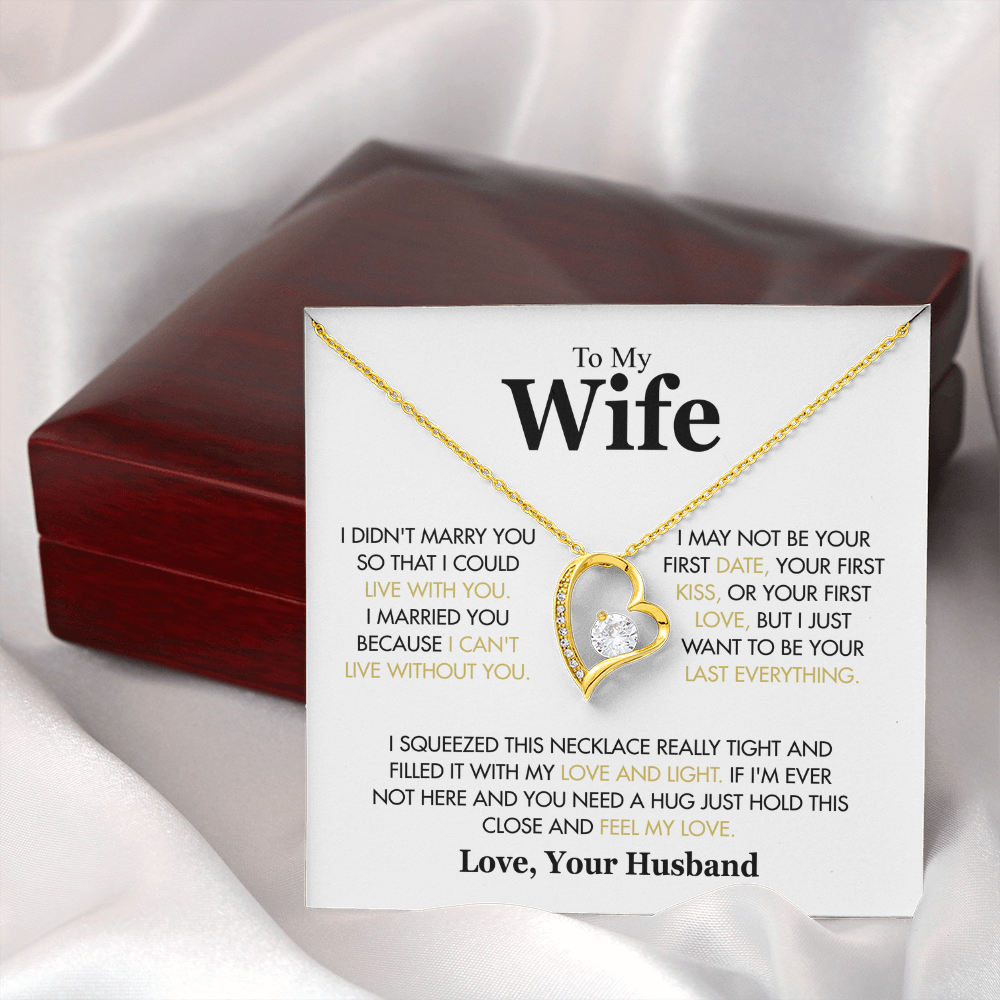 To My Wife - Forever Love Necklace Gift Set