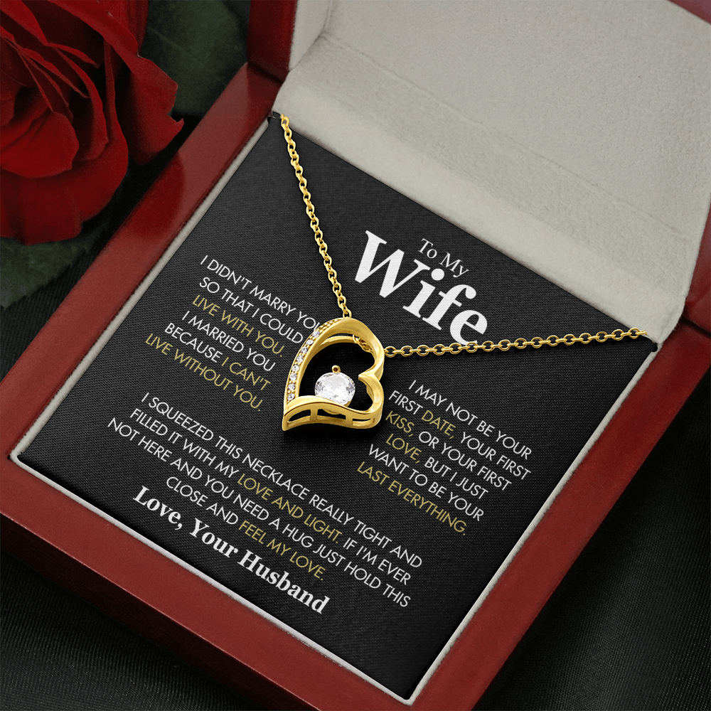 To My Wife - Forever Love Necklace Gift Set