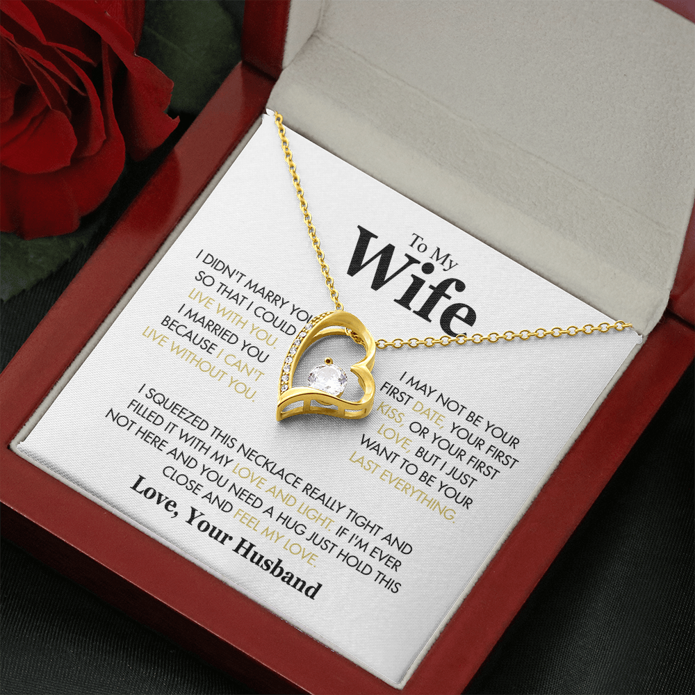 To My Wife - Forever Love Necklace Gift Set