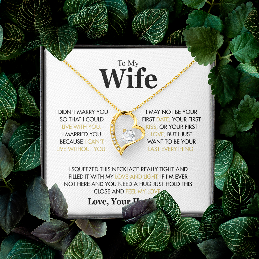 To My Wife - Forever Love Necklace Gift Set