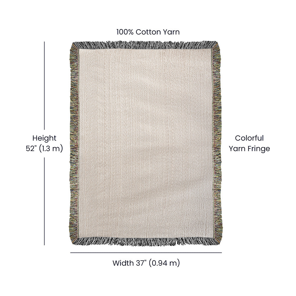Personalized XOXO Heirloom Blanket – Custom Love Keepsake