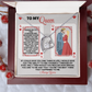 To My Wife - Forever Love Necklace Gift