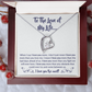 To The Love of My Life - Forever Love Necklace Gift Set
