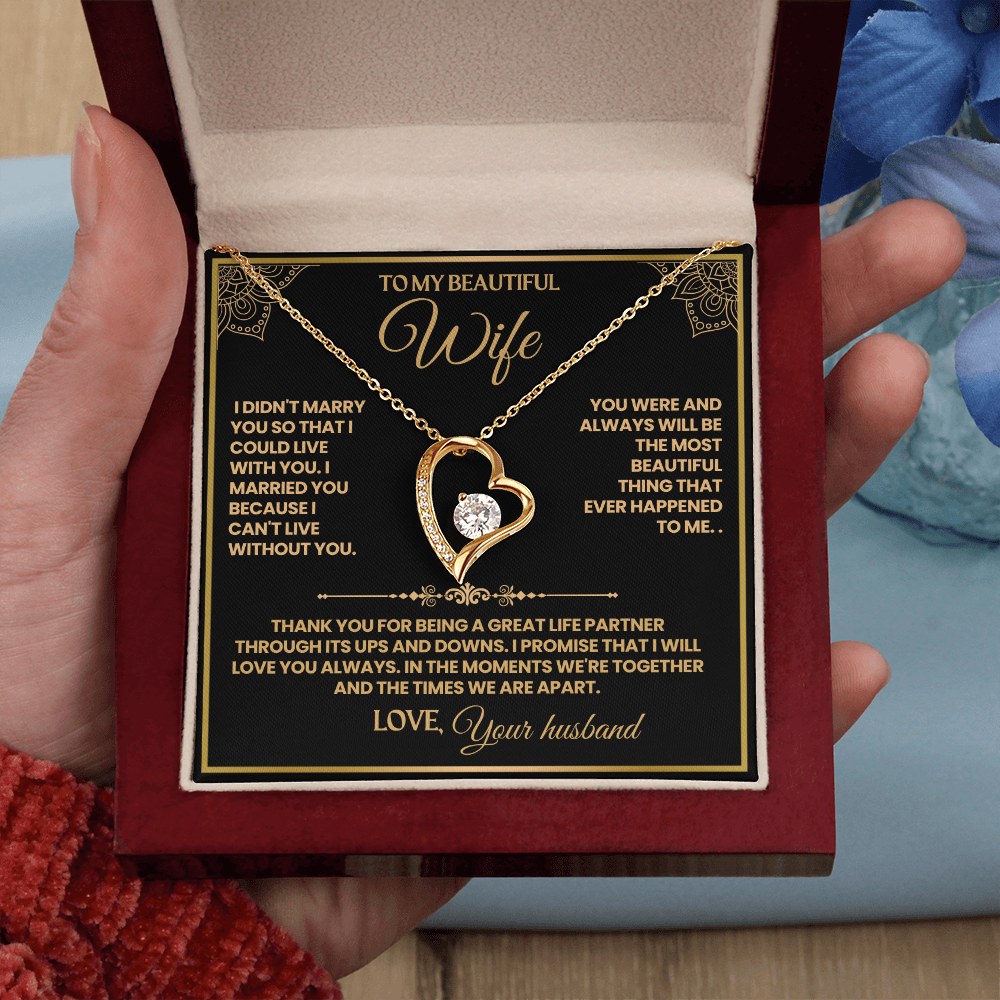 To My Beautiful Wife - Forever Love Gift Set