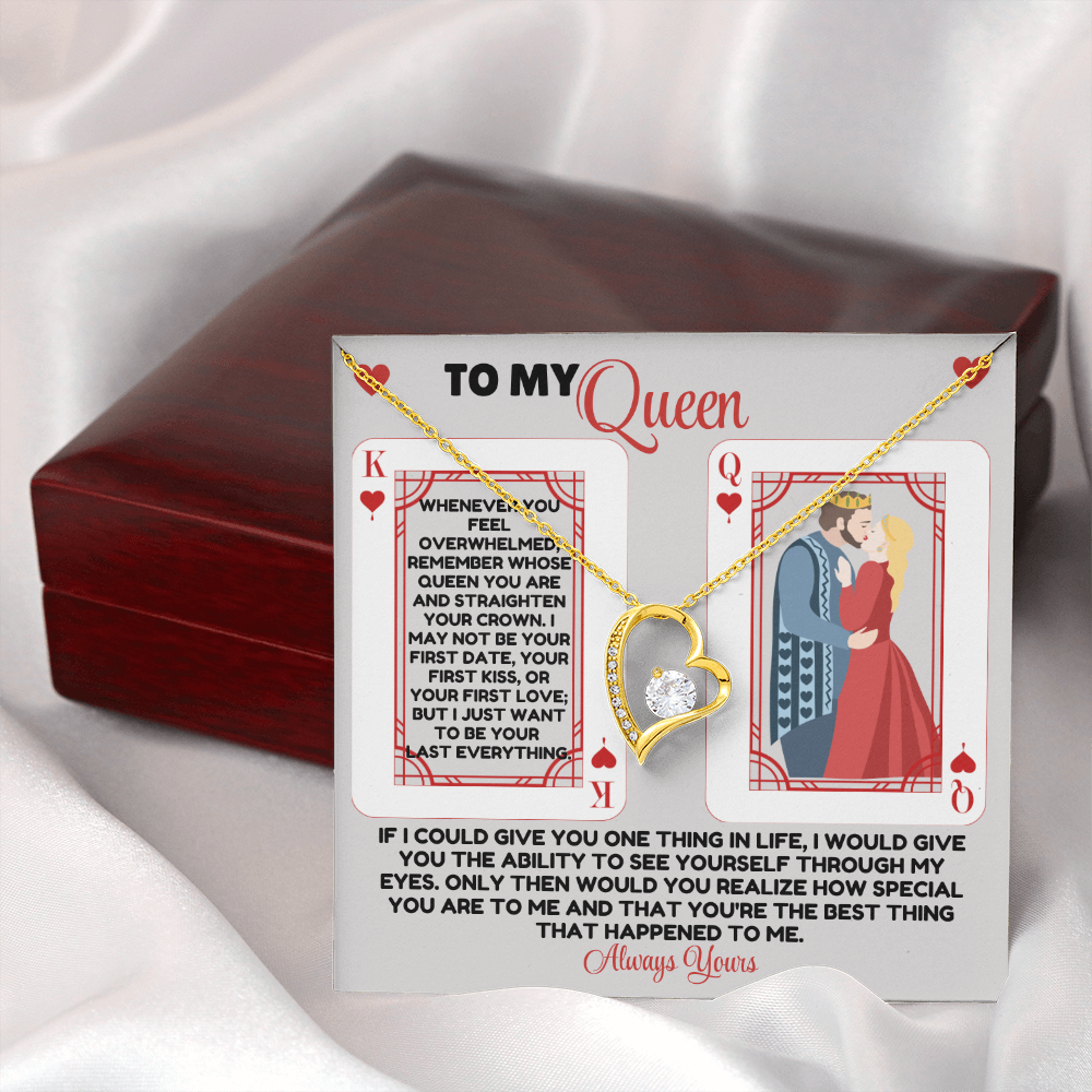 To My Wife - Forever Love Necklace Gift