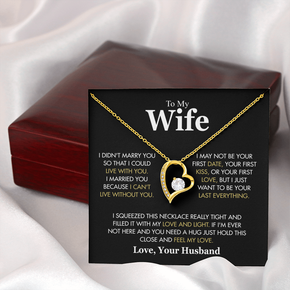 To My Wife - Forever Love Necklace Gift Set