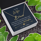 To My Wife-beautiful name necklace!