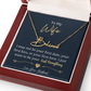 To My Wife-beautiful name necklace!