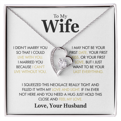 To My Wife - Forever Love Necklace Gift Set