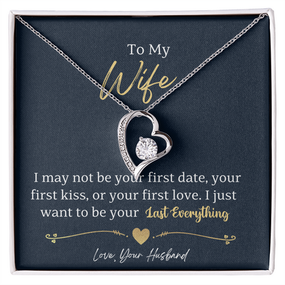 To My Wife - Forever Love Necklace Gift