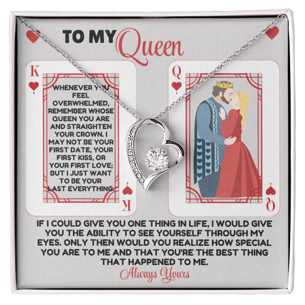 To My Wife - Forever Love Necklace Gift