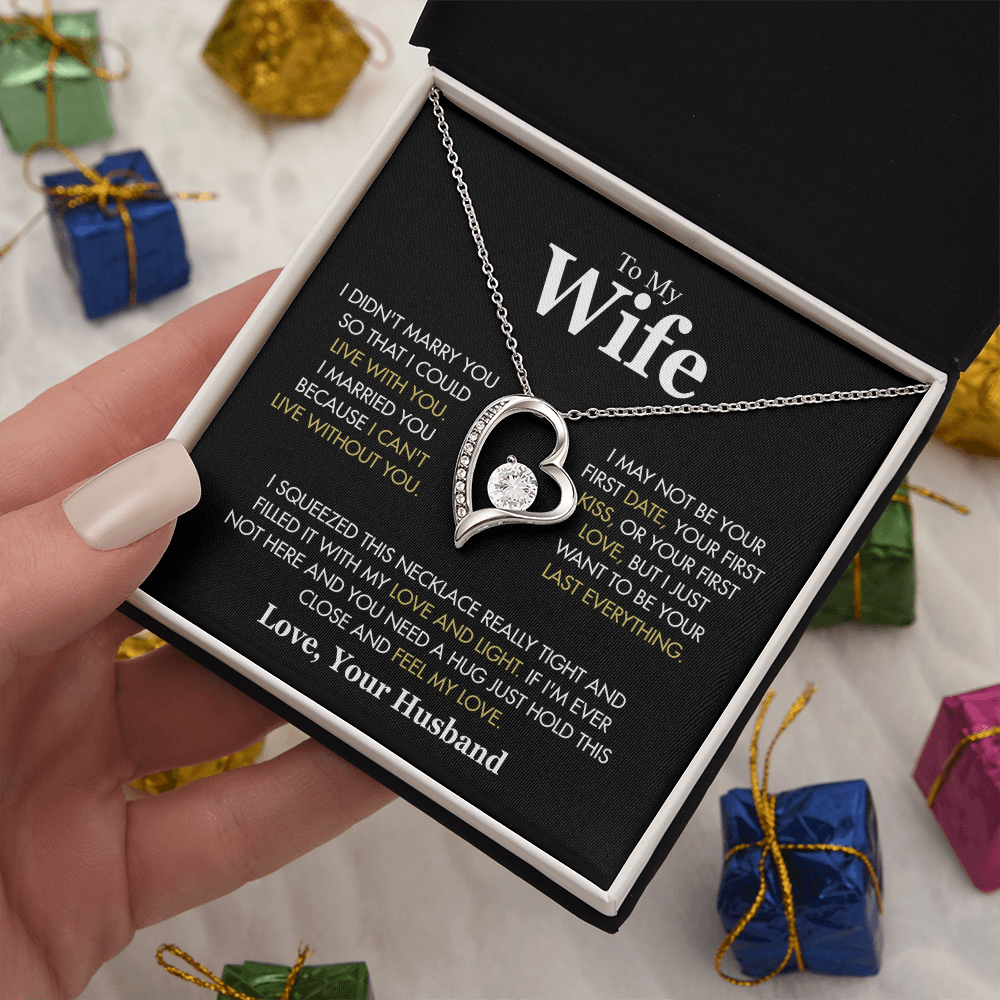 To My Wife - Forever Love Necklace Gift Set
