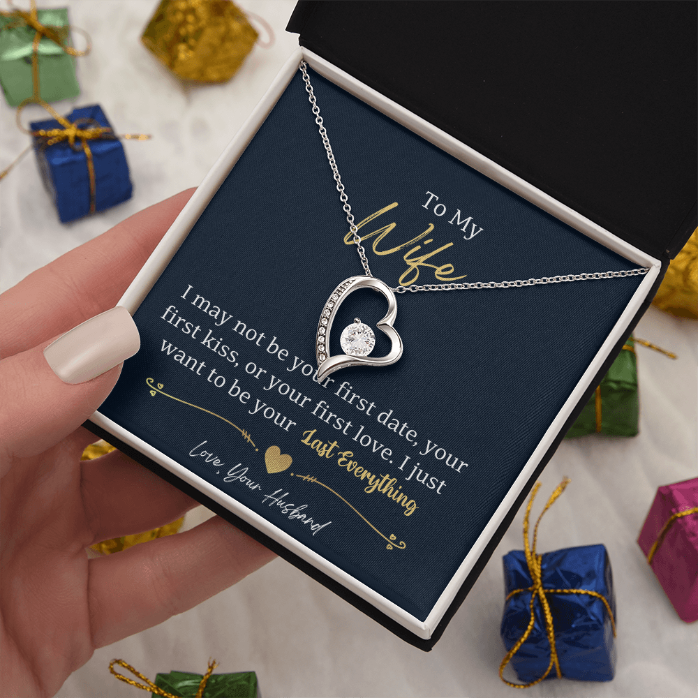 To My Wife - Forever Love Necklace Gift