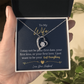To My Wife - Forever Love Necklace Gift