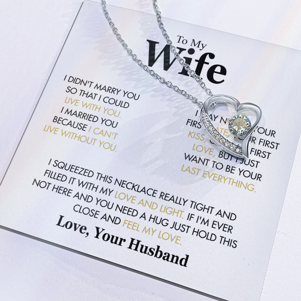 To My Wife - Forever Love Necklace Gift Set
