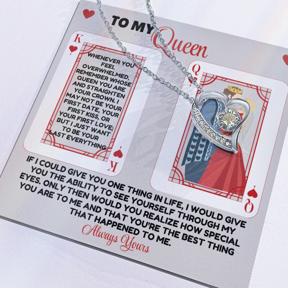 To My Wife - Forever Love Necklace Gift