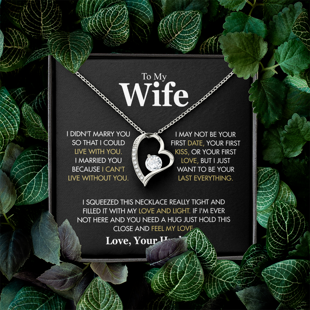 To My Wife - Forever Love Necklace Gift Set