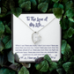 To The Love of My Life - Forever Love Necklace Gift Set