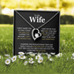 To My Wife - Forever Love Necklace Gift Set