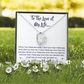 To The Love of My Life - Forever Love Necklace Gift Set