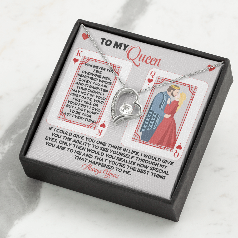 To My Wife - Forever Love Necklace Gift