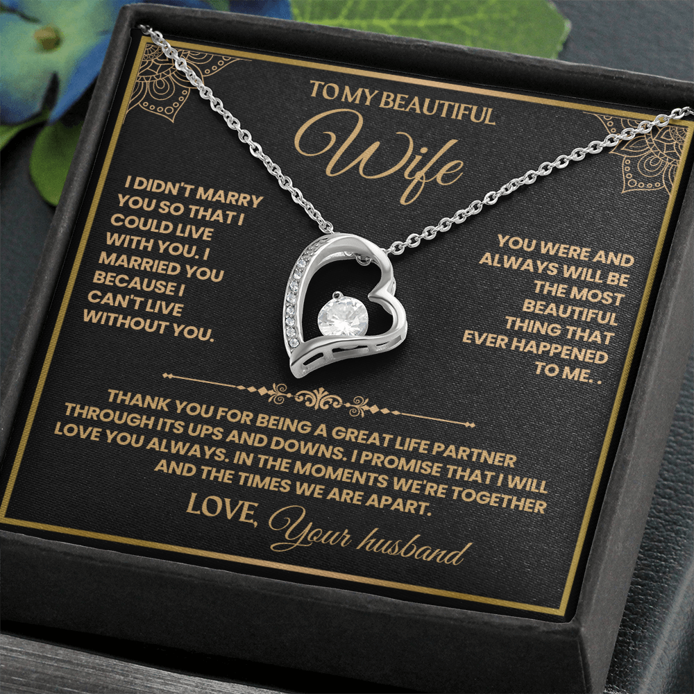 To My Beautiful Wife - Forever Love Gift Set
