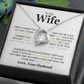 To My Wife - Forever Love Necklace Gift Set