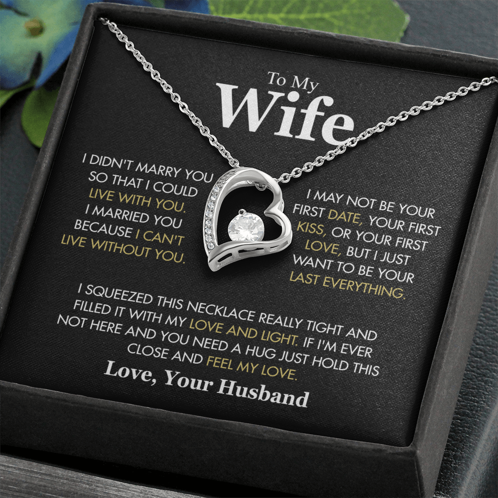 To My Wife - Forever Love Necklace Gift Set