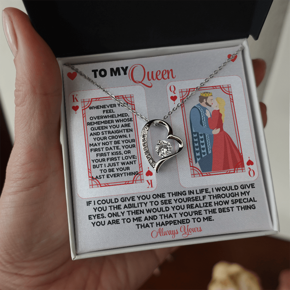 To My Wife - Forever Love Necklace Gift