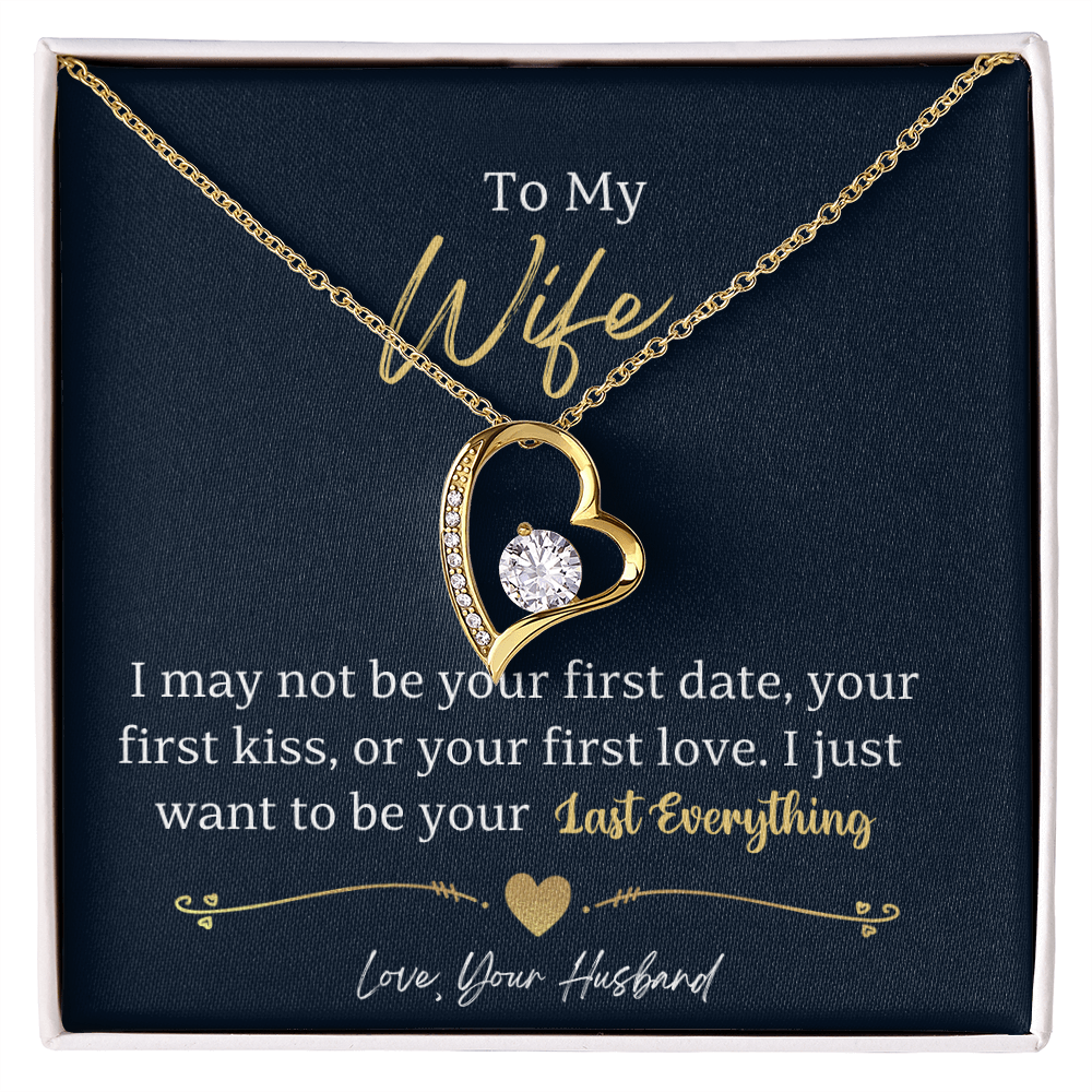 To My Wife - Forever Love Necklace Gift