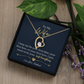 To My Wife - Forever Love Necklace Gift