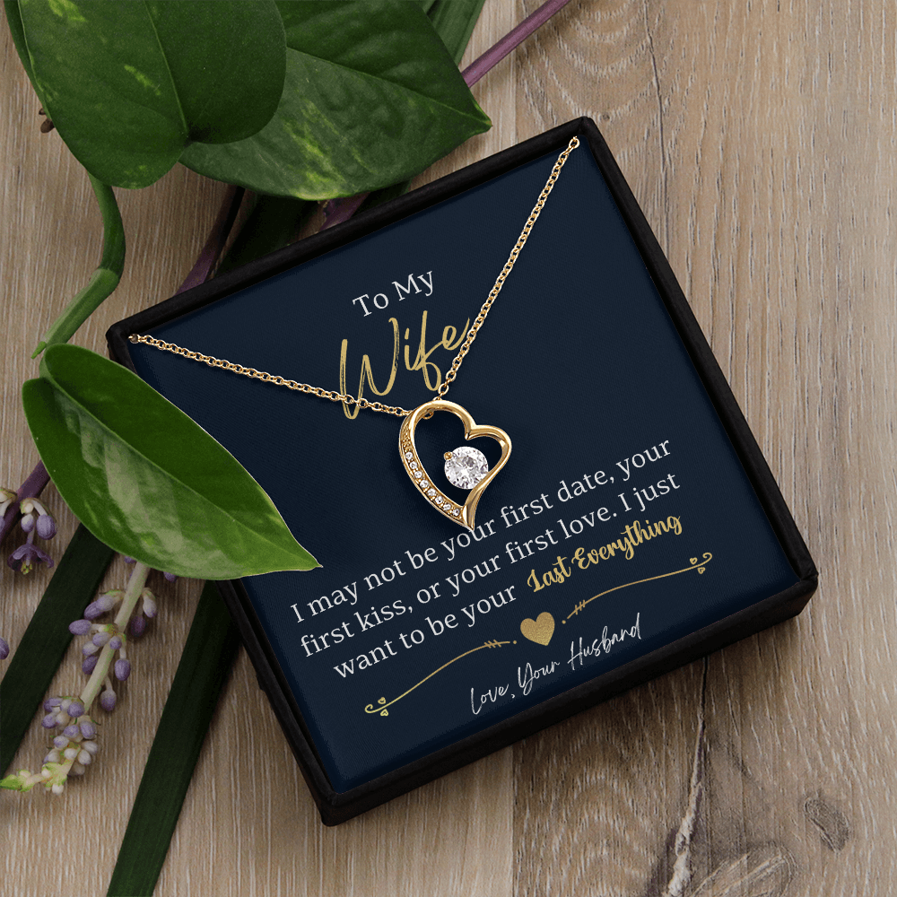 To My Wife - Forever Love Necklace Gift