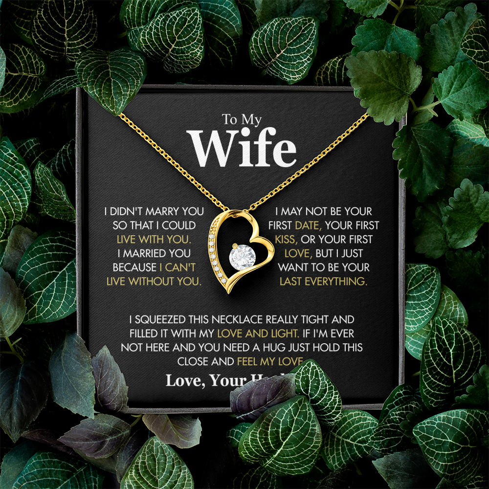 To My Wife - Forever Love Necklace Gift Set