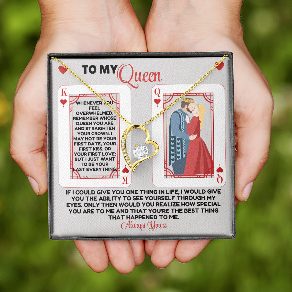 To My Wife - Forever Love Necklace Gift