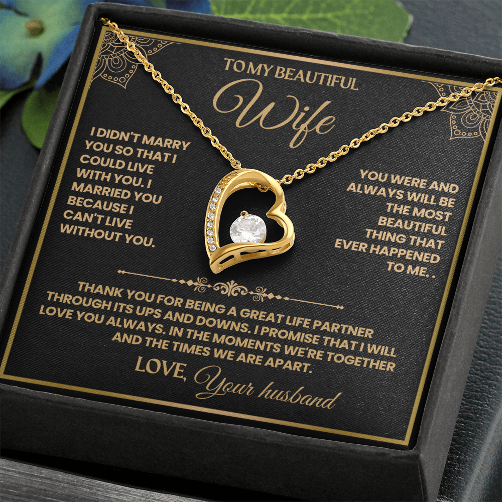To My Beautiful Wife - Forever Love Gift Set