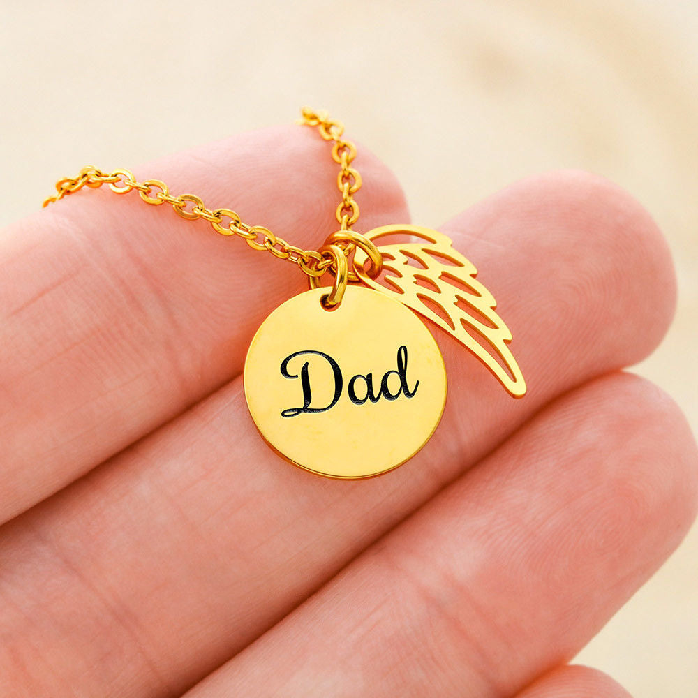 Dad Memorial Necklace